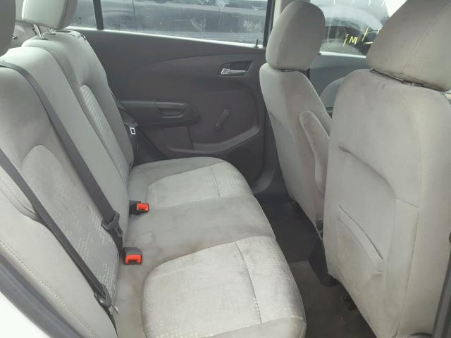 1G1JA5SH5C4203280 - 2012 CHEVROLET SONIC LS 银色 照片 6