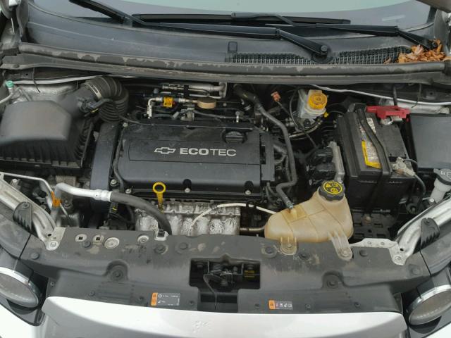 1G1JA5SH5C4203280 - 2012 CHEVROLET SONIC LS 银色 照片 7