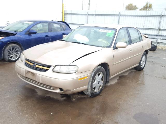 1G1NE52J116195219 - 2001 CHEVROLET MALIBU LS 金色 照片 2
