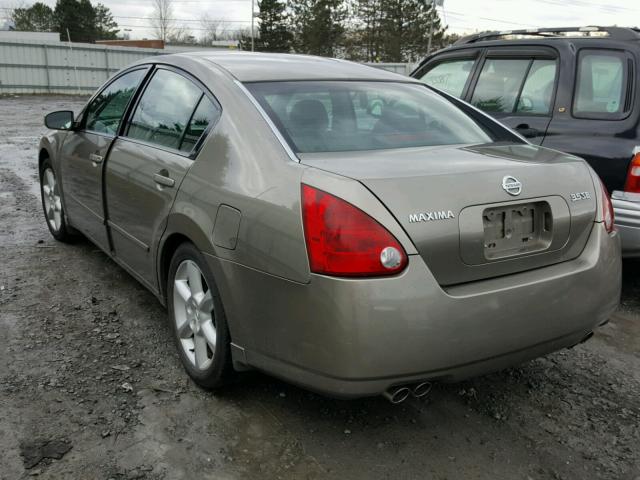 1N4BA41E64C891235 - 2004 NISSAN MAXIMA SE BEIGE photo 3