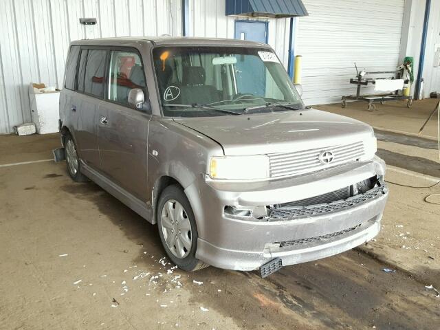 JTLKT334664077641 - 2006 TOYOTA SCION XB SILVER photo 1