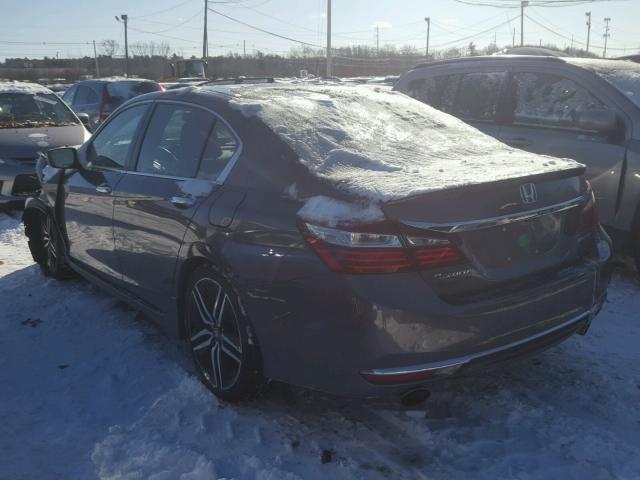 1HGCR2F53GA117854 - 2016 HONDA ACCORD SPO GRAY photo 3