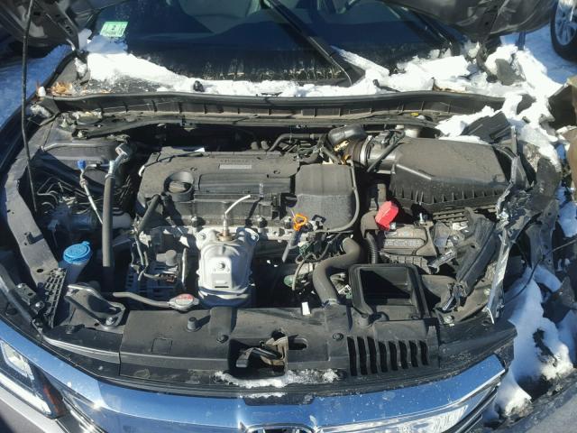 1HGCR2F53GA117854 - 2016 HONDA ACCORD SPO GRAY photo 7