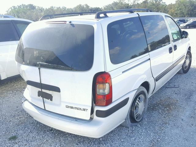 1GNDV23E65D130412 - 2005 CHEVROLET VENTURE LS WHITE photo 4