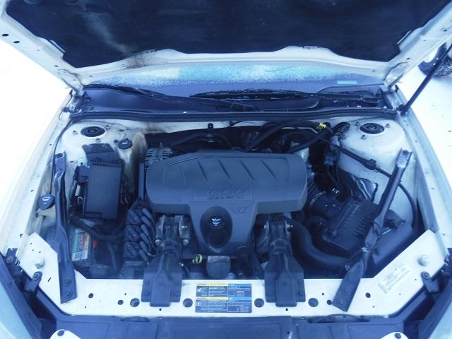 2G2WP552471104975 - 2007 PONTIAC GRAND PRIX WHITE photo 7