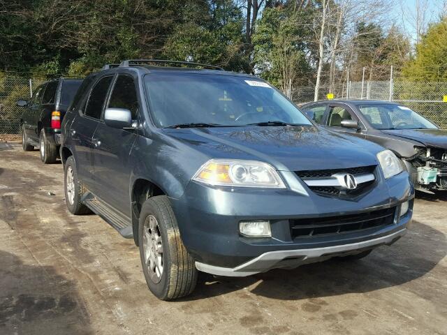 2HNYD18814H512532 - 2004 ACURA MDX TOURIN GRAY photo 1