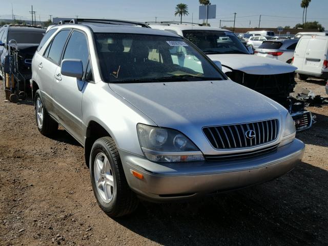 JT6HF10U6Y0158212 - 2000 LEXUS RX 300 SILVER photo 1