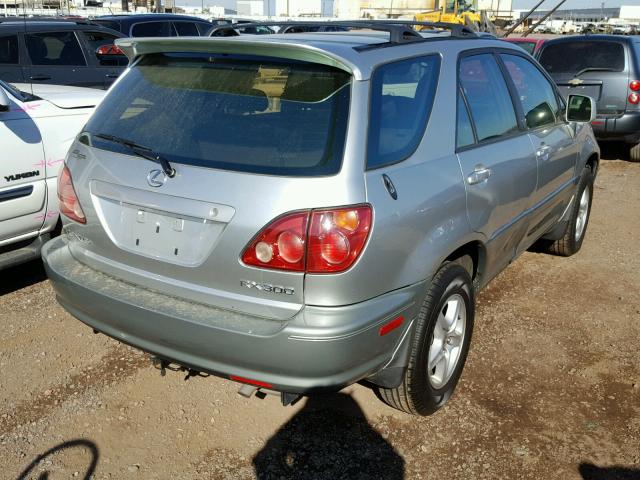 JT6HF10U6Y0158212 - 2000 LEXUS RX 300 SILVER photo 4