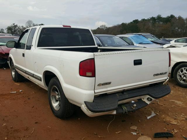 1GCCS195818148119 - 2001 CHEVROLET S TRUCK S1 WHITE photo 3