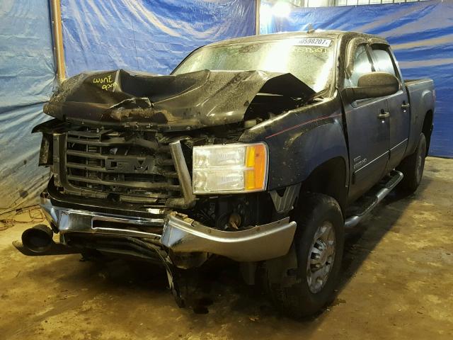 1GT4K0B61AF111295 - 2010 GMC SIERRA K25 BLACK photo 2