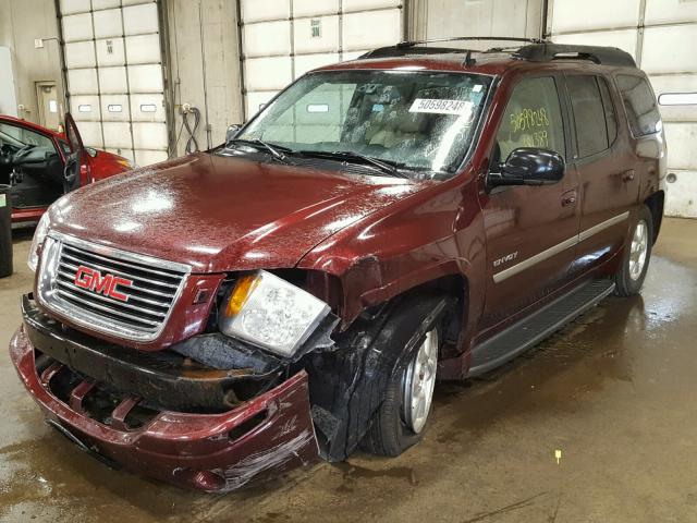 1GKET16SX66136920 - 2006 GMC ENVOY XL MAROON photo 2