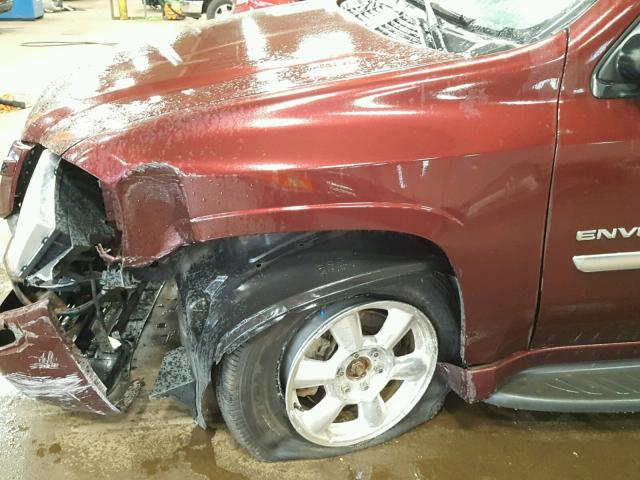 1GKET16SX66136920 - 2006 GMC ENVOY XL MAROON photo 9