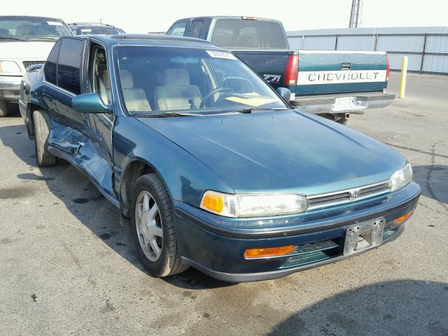 JHMCB7679NC049254 - 1992 HONDA ACCORD EX GREEN photo 1