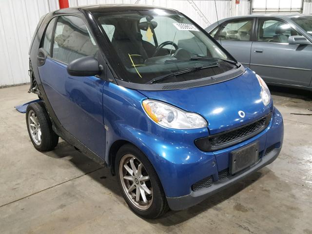 WMEEJ31X69K210590 - 2009 SMART FORTWO PUR BLUE photo 1