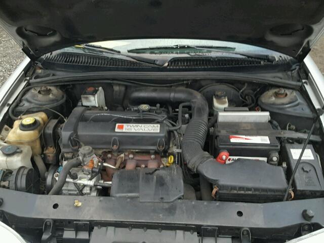 1G8ZY12712Z162177 - 2002 SATURN SC2 SILVER photo 7