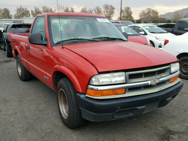 1GCCS145918254179 - 2001 CHEVROLET S TRUCK S1 RED photo 1