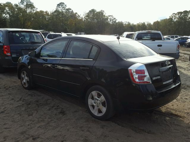 3N1AB61E48L642668 - 2008 NISSAN SENTRA 2.0 BLACK photo 3