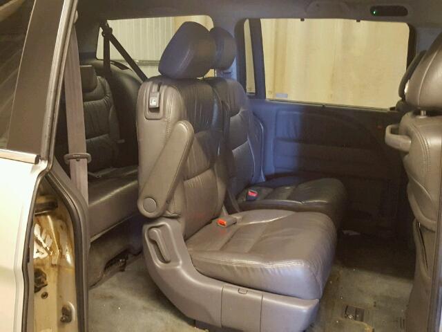 5FNRL386X6B406757 - 2006 HONDA ODYSSEY EX TAN photo 6