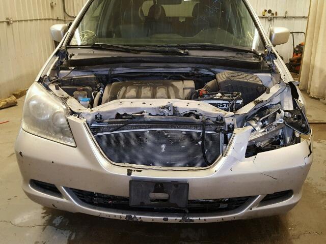 5FNRL386X6B406757 - 2006 HONDA ODYSSEY EX TAN photo 9