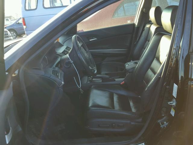 1HGCP26868A076914 - 2008 HONDA ACCORD EXL BLACK photo 5