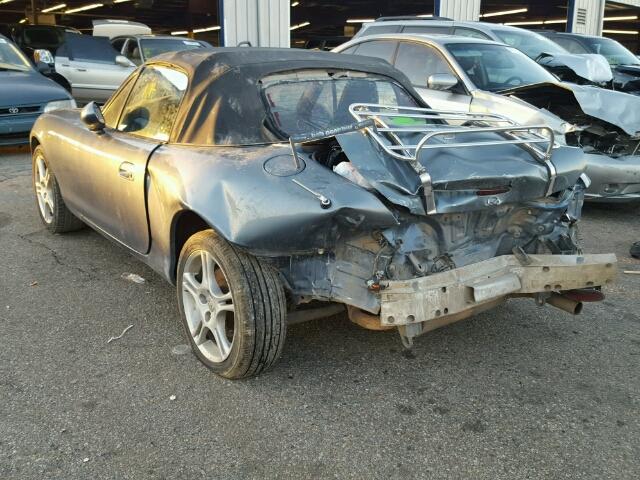 JM1NB353850413148 - 2005 MAZDA MX-5 MIATA BLUE photo 3