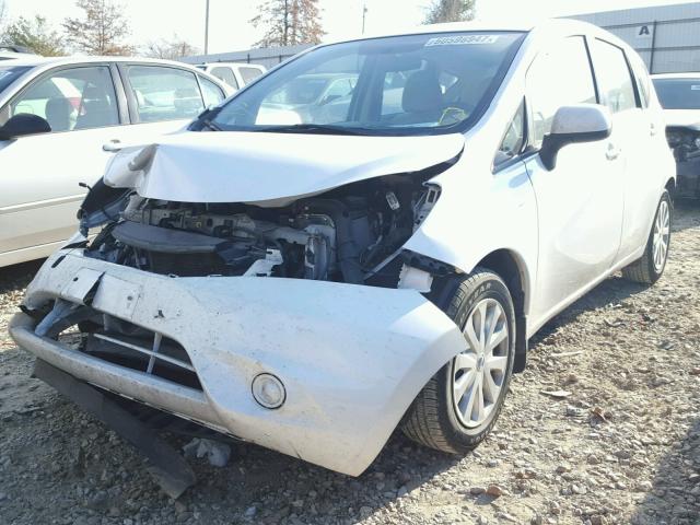 3N1CE2CP9EL360156 - 2014 NISSAN VERSA NOTE WHITE photo 2