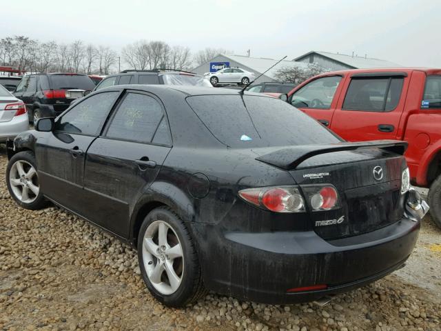 1YVHP80CX85M05900 - 2008 MAZDA 6 I BLACK photo 3