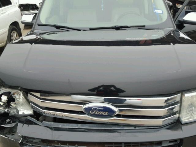 2FMDK53C49BA13498 - 2009 FORD FLEX LIMIT BLACK photo 7