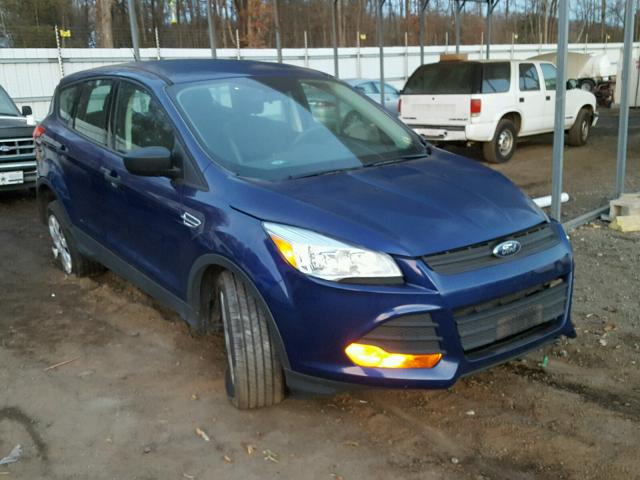 1FMCU0F78GUA81494 - 2016 FORD ESCAPE S BLUE photo 1