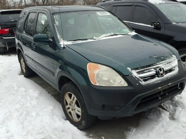 SHSRD78824U211909 - 2004 HONDA CR-V EX GREEN photo 1