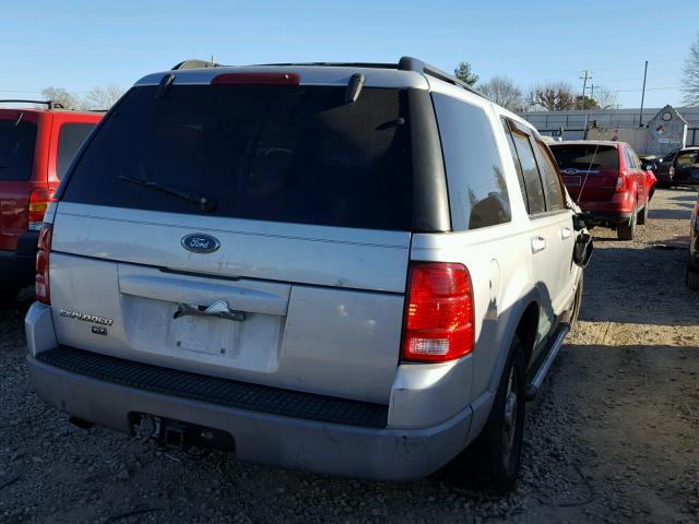 1FMDU73E52UA66086 - 2002 FORD EXPLORER X SILVER photo 4