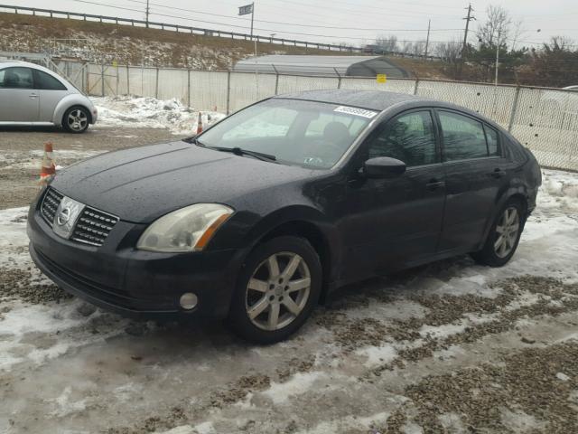 1N4BA41E45C863841 - 2005 NISSAN MAXIMA SE BLACK photo 2