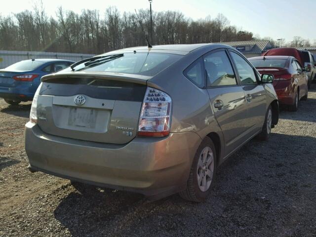 JTDKB20U577647240 - 2007 TOYOTA PRIUS TAN photo 4