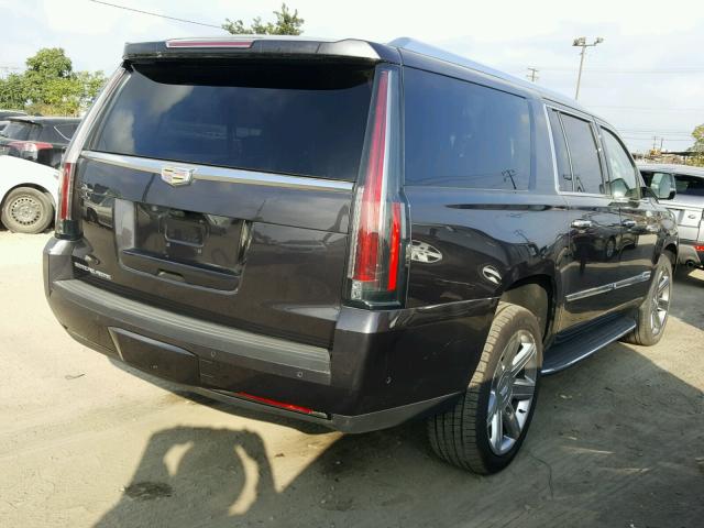 1GYS4HKJ6JR191089 - 2018 CADILLAC ESCALADE E GRAY photo 4