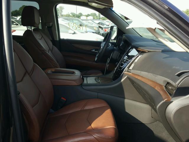 1GYS4HKJ6JR191089 - 2018 CADILLAC ESCALADE E GRAY photo 5