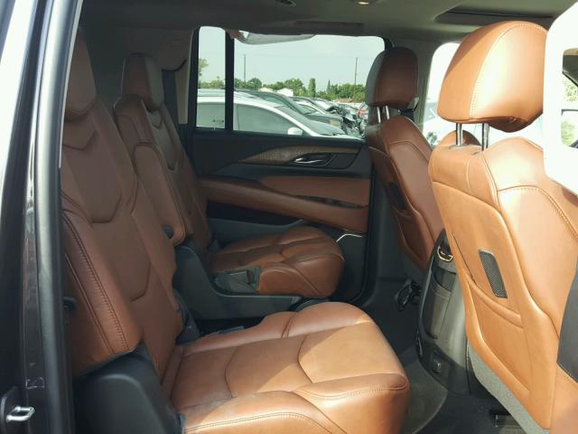 1GYS4HKJ6JR191089 - 2018 CADILLAC ESCALADE E GRAY photo 6