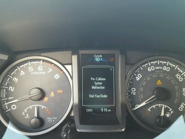 5TFCZ5AN4JX145948 - 2018 TOYOTA TACOMA DOU ბეჟი ფოტო 8