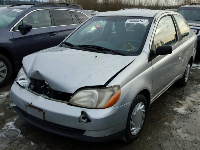 JTDAT123420244939 - 2002 TOYOTA ECHO SILVER photo 2