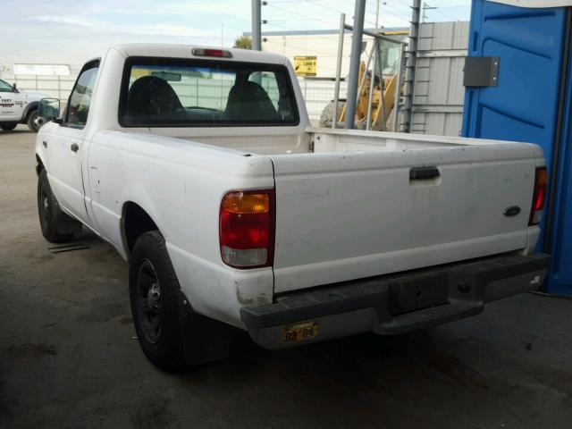 1FTYR10C7XUA42628 - 1999 FORD RANGER WHITE photo 3