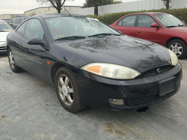 1ZWHT61L225612835 - 2002 MERCURY COUGAR V6 BLACK photo 1