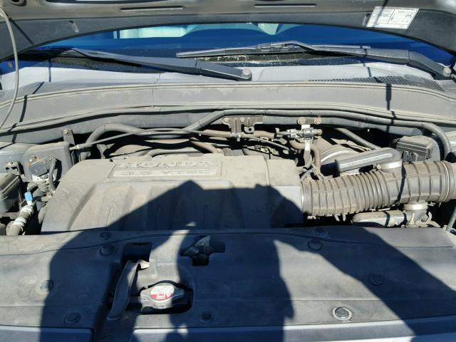 5FNYF18675B037667 - 2005 HONDA PILOT EXL GREEN photo 7