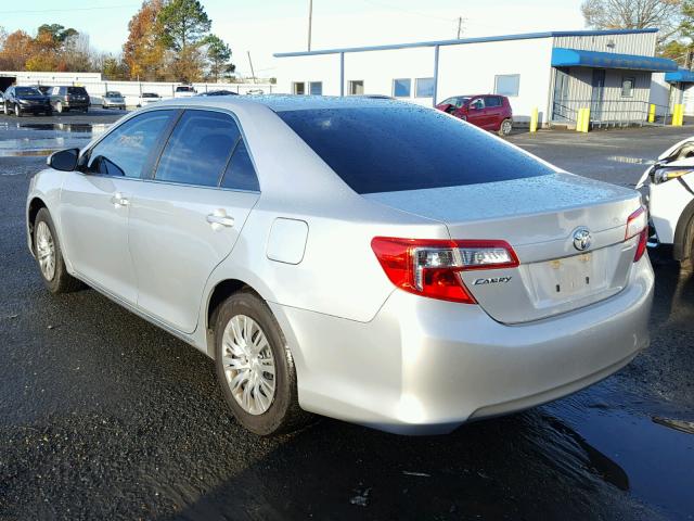 4T1BF1FKXCU047602 - 2012 TOYOTA CAMRY BASE SILVER photo 3