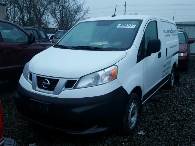 3N6CM0KN9FK714380 - 2015 NISSAN NV200 2.5S WHITE photo 2