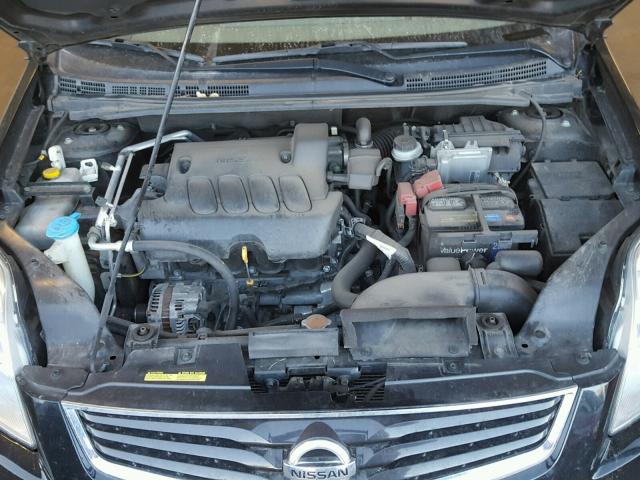 3N1AB6AP8CL736689 - 2012 NISSAN SENTRA 2.0 BLACK photo 7