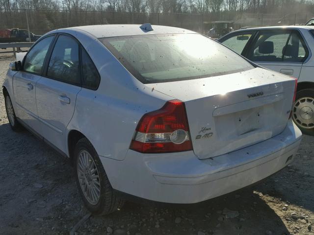 YV1MS382252099798 - 2005 VOLVO S40 2.4I WHITE photo 3