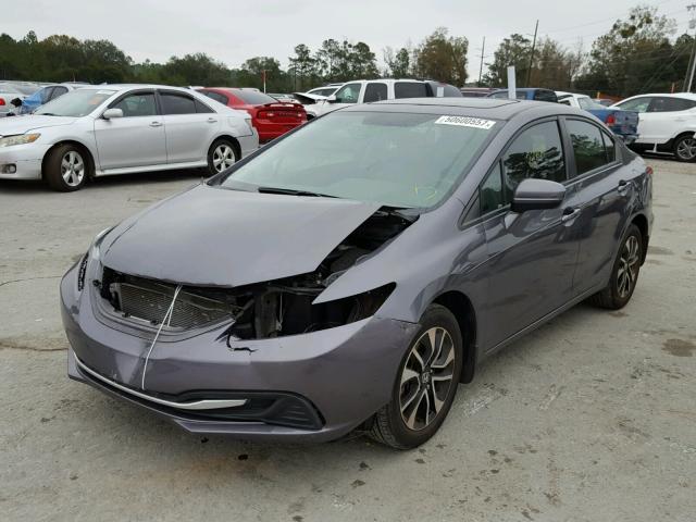 2HGFB2F89FH542149 - 2015 HONDA CIVIC EX CHARCOAL photo 2