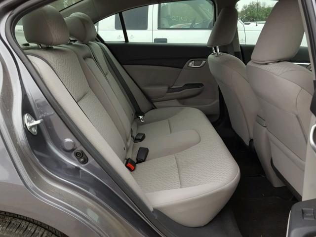 2HGFB2F89FH542149 - 2015 HONDA CIVIC EX გრაფიტი ფოტო 6