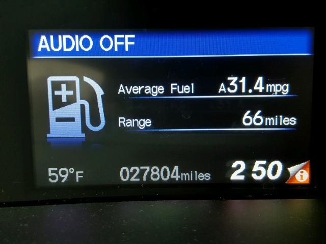 2HGFB2F89FH542149 - 2015 HONDA CIVIC EX გრაფიტი ფოტო 8