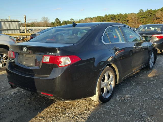 JH4CU2F69AC012168 - 2010 ACURA TSX BLACK photo 4