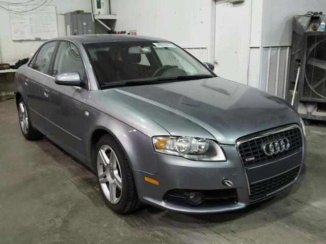 WAUAF78E98A081529 - 2008 AUDI A4 2.0T SILVER photo 1